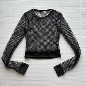 🎉6/$26🎉Fishnet Crop Top